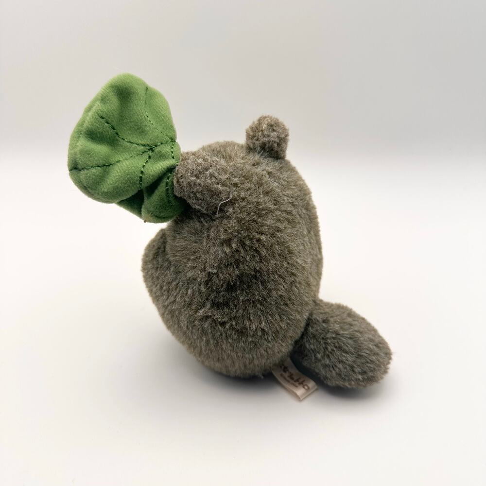 My Neighbor Totoro Beanbug Fluffy With Leaf Studio Ghibli Sun Arrow 6" Tall Vtg - Picture 3 of 6